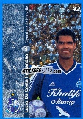 Sticker Lùcio Da Costa Fernandao - Olympique de Marseille 2001-2002
 n. 42 - Panini