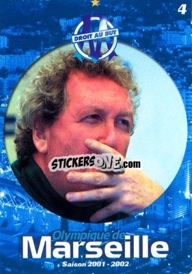 Sticker Robert Louis-Dreyfus - Olympique de Marseille 2001-2002
 n. 4 - Panini