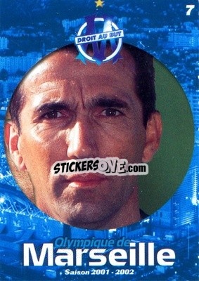 Sticker Zoran Vujovic - Olympique de Marseille 2001-2002
 n. 7 - Panini