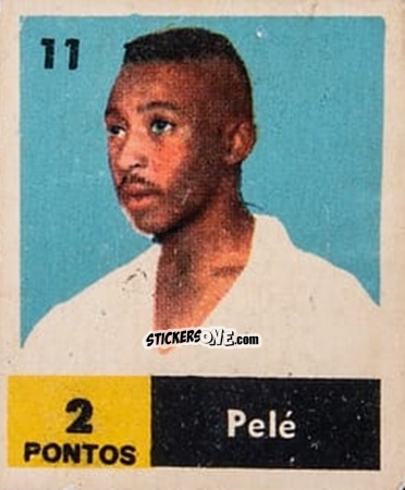 Sticker Pelé - Balas Futebol 1957
 n. 11 - A. AMERICANA
