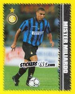 Sticker Ronaldo - Calcio D'Inizio 1997-1998 n. 1 - Merlin