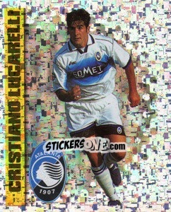 Sticker Cristiano Lucarelli - Calcio D'Inizio 1997-1998 n. 8 - Merlin