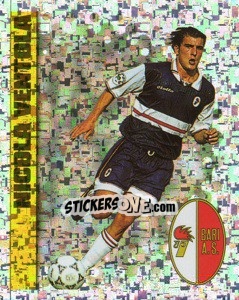 Sticker Nicola Ventola - Calcio D'Inizio 1997-1998 - Merlin
