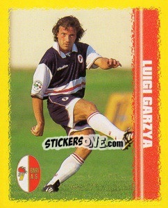 Sticker Luigi Garzya - Calcio D'Inizio 1997-1998 n. 14 - Merlin