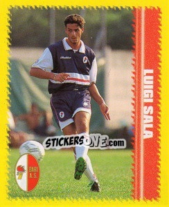 Figurina Luigi Sala - Calcio D'Inizio 1997-1998 - Merlin