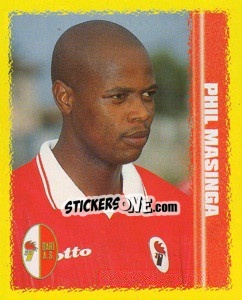 Sticker Phil Masinga - Calcio D'Inizio 1997-1998 - Merlin