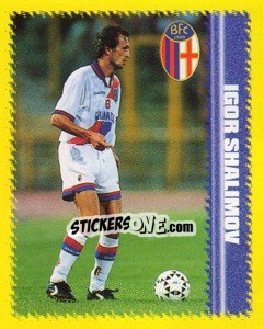 Sticker Igor Shalimov - Calcio D'Inizio 1997-1998 n. 27 - Merlin