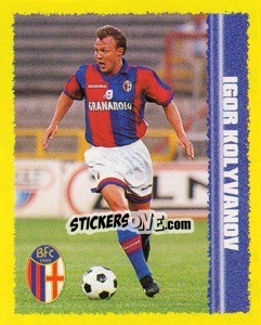 Sticker Igor Kolyvanov - Calcio D'Inizio 1997-1998 n. 28 - Merlin