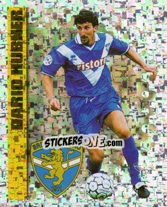 Sticker Dario Hubner - Calcio D'Inizio 1997-1998 n. 33 - Merlin