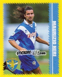 Sticker Maurizio Neri - Calcio D'Inizio 1997-1998 n. 34 - Merlin