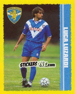 Sticker Luca Luzardi - Calcio D'Inizio 1997-1998 - Merlin
