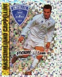 Sticker Massimiliano Cappellini - Calcio D'Inizio 1997-1998 - Merlin