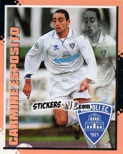 Figurina Carmine Esposito - Calcio D'Inizio 1997-1998 n. 45 - Merlin