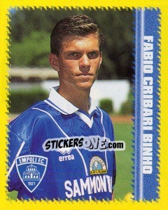 Sticker Fabio Cribari Binho - Calcio D'Inizio 1997-1998 - Merlin