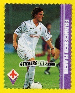 Figurina Francesco Flachi - Calcio D'Inizio 1997-1998 - Merlin