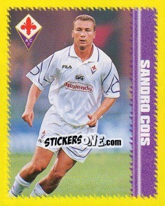 Sticker Sandro Cois - Calcio D'Inizio 1997-1998 n. 52 - Merlin