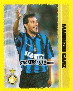 Sticker Maurizio Ganz - Calcio D'Inizio 1997-1998 n. 58 - Merlin