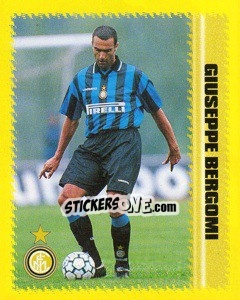 Cromo Giuseppe Bergomi - Calcio D'Inizio 1997-1998 - Merlin