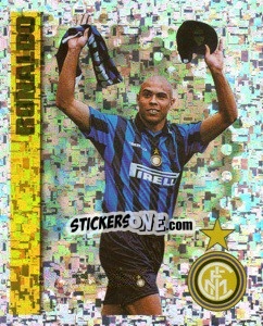 Sticker Ronaldo - Calcio D'Inizio 1997-1998 - Merlin