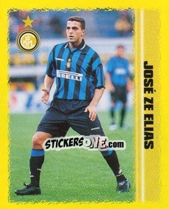 Figurina Jose Ze Elias - Calcio D'Inizio 1997-1998 - Merlin