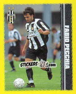 Sticker Fabio Pecchia - Calcio D'Inizio 1997-1998 n. 68 - Merlin