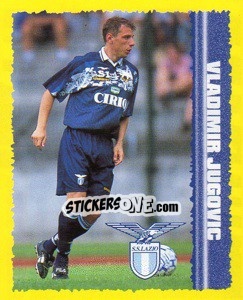 Cromo Vladimir Jugovic - Calcio D'Inizio 1997-1998 n. 75 - Merlin