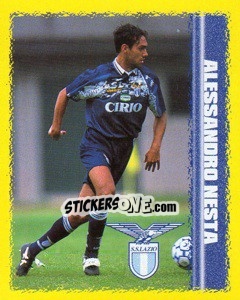 Sticker Alessandro Nesta - Calcio D'Inizio 1997-1998 n. 77 - Merlin
