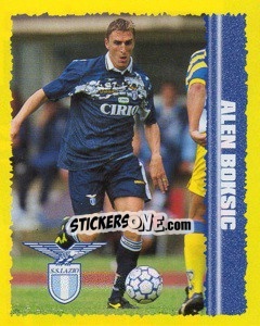 Sticker Alen Boksic - Calcio D'Inizio 1997-1998 n. 80 - Merlin