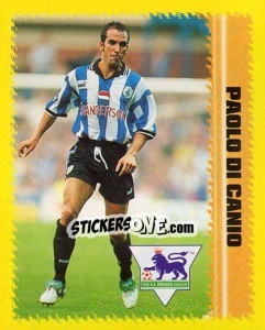 Figurina Paolo Di Canio - Calcio D'Inizio 1997-1998 - Merlin