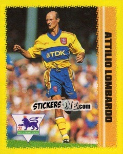 Sticker Attilio Lombardo - Calcio D'Inizio 1997-1998 - Merlin