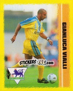 Cromo Gianluca Vialli - Calcio D'Inizio 1997-1998 - Merlin