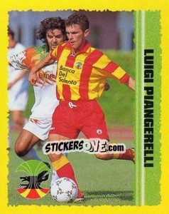 Sticker Luigi Piangerelli - Calcio D'Inizio 1997-1998 - Merlin
