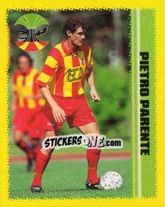 Sticker Pietro Parente - Calcio D'Inizio 1997-1998 - Merlin