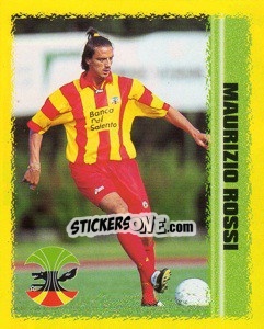 Sticker Maurizio Rossi - Calcio D'Inizio 1997-1998 - Merlin