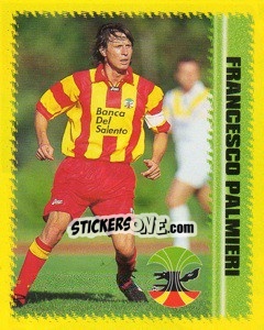 Sticker Francesco Palmieri - Calcio D'Inizio 1997-1998 n. 95 - Merlin