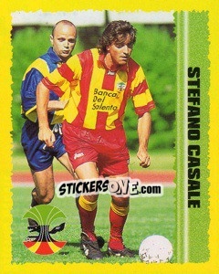 Sticker Stefano Casale - Calcio D'Inizio 1997-1998 - Merlin