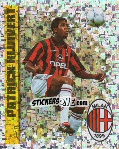 Sticker Patrick Kluivert - Calcio D'Inizio 1997-1998 - Merlin