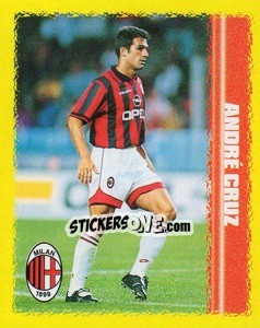 Sticker Andre Cruz - Calcio D'Inizio 1997-1998 n. 107 - Merlin