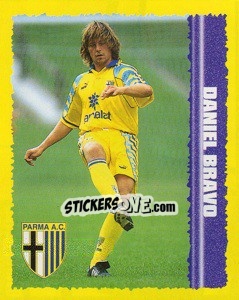 Sticker Daniel Bravo - Calcio D'Inizio 1997-1998 n. 118 - Merlin
