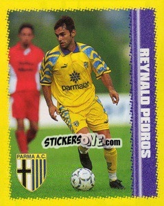 Sticker Reynaldo Pedros - Calcio D'Inizio 1997-1998 - Merlin