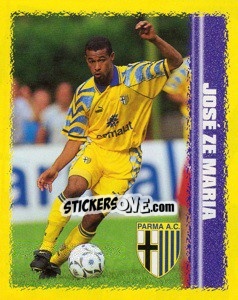 Sticker Jose Ze Maria - Calcio D'Inizio 1997-1998 - Merlin