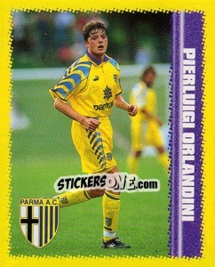 Figurina Pierluigi Orlandini - Calcio D'Inizio 1997-1998 - Merlin