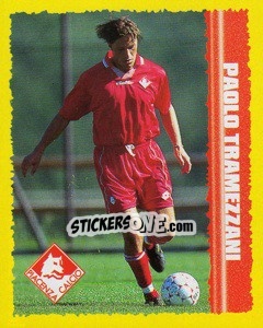 Sticker Paolo Tramezzani - Calcio D'Inizio 1997-1998 n. 129 - Merlin
