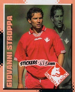 Sticker Giovanni Stroppa - Calcio D'Inizio 1997-1998 - Merlin