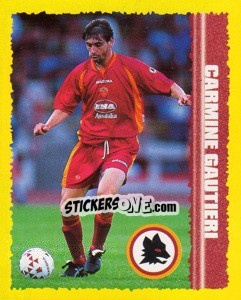 Sticker Carmine Gautieri - Calcio D'Inizio 1997-1998 n. 137 - Merlin