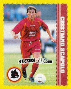 Sticker Cristiano Scapolo - Calcio D'Inizio 1997-1998 - Merlin