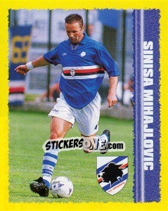 Figurina Sinisa Mihajlovic - Calcio D'Inizio 1997-1998 - Merlin