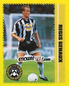Sticker Regis Genaux - Calcio D'Inizio 1997-1998 n. 153 - Merlin
