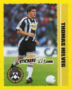 Sticker Thomas Helveg - Calcio D'Inizio 1997-1998 n. 154 - Merlin
