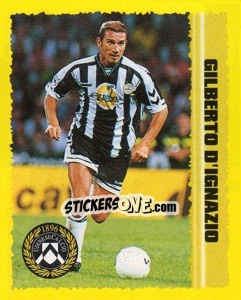 Sticker Gilberto D'Ignazio - Calcio D'Inizio 1997-1998 n. 155 - Merlin